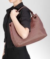 Bottega Veneta® Tasche aus Nappaleder Intrecciato Watteau Bottega Veneta® Tasche aus Nappaleder Intrecciato Watteau