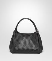 Bottega Veneta® Nero Intrecciato Nappa Parachute Bag Bottega Veneta® Nero Intrecciato Nappa Parachute Bag