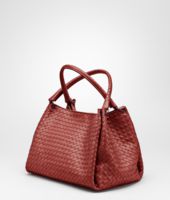 Bottega Veneta® Brique Intrecciato Nappa Parachute Bag Bottega Veneta® Brique Intrecciato Nappa Parachute Bag