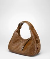 Bottega Veneta® Junior Intrecciato Nappa Campana Bag Bottega Veneta® Junior Intrecciato Nappa Campana Bag