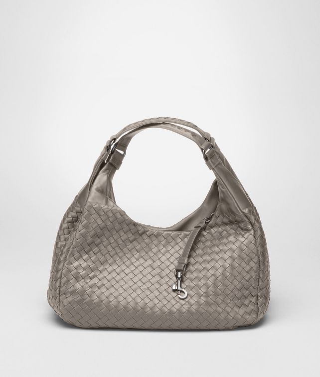 BOTTEGA VENETA Fume Intrecciato Nappa Campana Bag Shoulder or hobo bag D fp