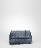 Bottega Veneta® Krim Intrecciato Nappa Messenger Mini Bag Bottega Veneta® Krim Intrecciato Nappa Messenger Mini Bag