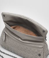 Bottega Veneta® Fume Intrecciato Nappa Messenger Mini Bag Bottega Veneta® Fume Intrecciato Nappa Messenger Mini Bag