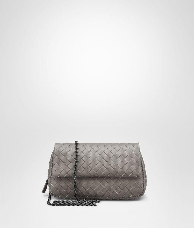 BOTTEGA VENETA Fume Intrecciato Nappa Messenger Mini Bag Crossbody bag D fp