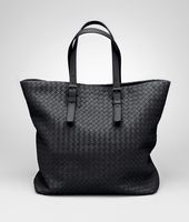 Bottega Veneta® Nero Intrecciato Nappa Tote Bottega Veneta® Nero Intrecciato Nappa Tote