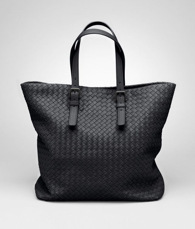BOTTEGA VENETA Nero Intrecciato Nappa Tote Tote Bag D fp