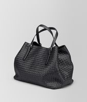 Bottega Veneta® Nero Intrecciato Nappa Tote Bottega Veneta® Nero Intrecciato Nappa Tote