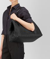 Bottega Veneta® Nero Intrecciato Nappa Tote Bottega Veneta® Nero Intrecciato Nappa Tote