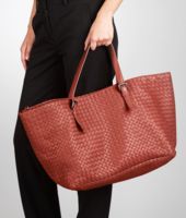 Bottega Veneta® Brique Intrecciato Nappa Tote Bottega Veneta® Brique Intrecciato Nappa Tote