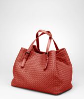 Bottega Veneta® Brique Intrecciato Nappa Tote Bottega Veneta® Brique Intrecciato Nappa Tote