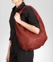 Bottega Veneta® Tasche aus gewaschenem Cervo Leder Brique Bottega Veneta® Tasche aus gewaschenem Cervo Leder Brique