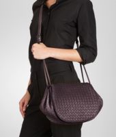 Bottega Veneta® Quetsche Intrecciato Nappa Cross Body Bag Bottega Veneta® Quetsche Intrecciato Nappa Cross Body Bag