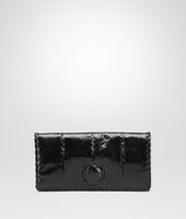 Bottega Veneta® Clutch aus Ayers Nero Bottega Veneta® Clutch aus Ayers Nero