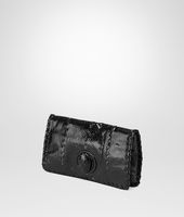 Bottega Veneta® Clutch aus Ayers Nero Bottega Veneta® Clutch aus Ayers Nero