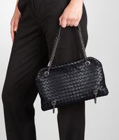 Bottega Veneta® Nero Intrecciato Nappa Duo Bag Bottega Veneta® Nero Intrecciato Nappa Duo Bag