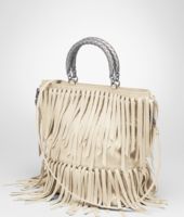 Bottega Veneta® Intrecciato Nappa Fringe Bag Bottega Veneta® Intrecciato Nappa Fringe Bag