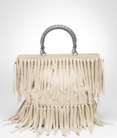 Bottega Veneta® Intrecciato Nappa Fringe Bag Bottega Veneta® Intrecciato Nappa Fringe Bag