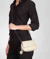 Bottega Veneta® Antique Intrecciomirage Messenger Mini Bag Bottega Veneta® Antique Intrecciomirage Messenger Mini Bag