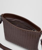 Bottega Veneta® Ebano Intrecciato VN Cross Body Bag Bottega Veneta® Ebano Intrecciato VN Cross Body Bag