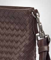 Bottega Veneta® Ebano Intrecciato VN Cross Body Bag Bottega Veneta® Ebano Intrecciato VN Cross Body Bag