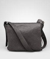 Bottega Veneta® Moro Light Calf Cross Body Messenger Bottega Veneta® Moro Light Calf Cross Body Messenger