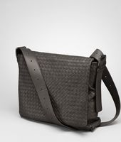 Bottega Veneta® Moro Light Calf Cross Body Messenger Bottega Veneta® Moro Light Calf Cross Body Messenger