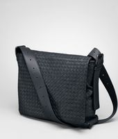 Bottega Veneta® Intrecciato Light Calf Cross Body Messenger Bottega Veneta® Intrecciato Light Calf Cross Body Messenger