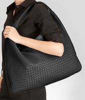 Bottega Veneta® Nero Intrecciato Nappa Maxi Veneta Bottega Veneta® Nero Intrecciato Nappa Maxi Veneta