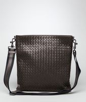 Bottega Veneta® Umhängetasche aus VN-Leder Intrecciato Ebano Bottega Veneta® Umhängetasche aus VN-Leder Intrecciato Ebano