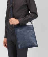 Bottega Veneta® Light Tourmaline Intrecciato VN Cross Body Bag Bottega Veneta® Light Tourmaline Intrecciato VN Cross Body Bag