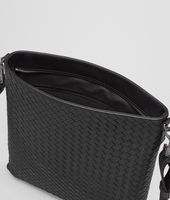 Bottega Veneta® Nero Intrecciato VN Cross Body Bag Bottega Veneta® Nero Intrecciato VN Cross Body Bag