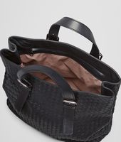 Bottega Veneta® Tote Bag aus leichtem Kalbsleder Nero Bottega Veneta® Tote Bag aus leichtem Kalbsleder Nero
