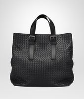 Bottega Veneta® Tote Bag aus leichtem Kalbsleder Nero Bottega Veneta® Tote Bag aus leichtem Kalbsleder Nero