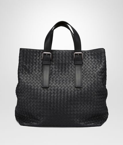 BOTTEGA VENETA - Tote Bag aus leichtem Kalbsleder Nero