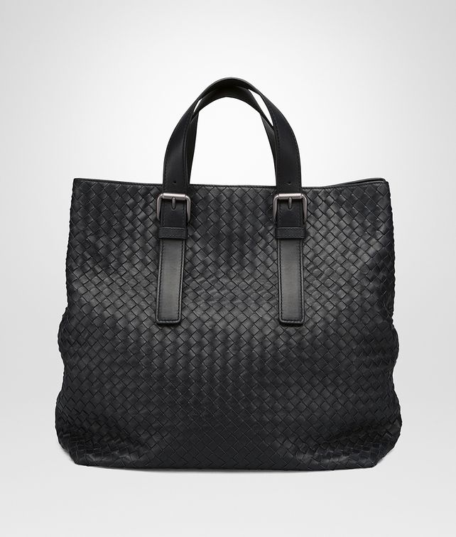 BOTTEGA VENETA TOTE BAG IN NERO INTRECCIATO CALF Tote Bag U fp