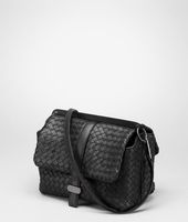 Bottega Veneta® Tasche aus Nappaleder Intrecciato Nero Bottega Veneta® Tasche aus Nappaleder Intrecciato Nero