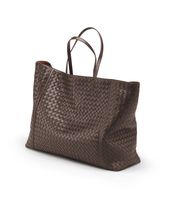 Bottega Veneta® Tote Bag aus Nappaleder Intrecciato Ebano Bottega Veneta® Tote Bag aus Nappaleder Intrecciato Ebano