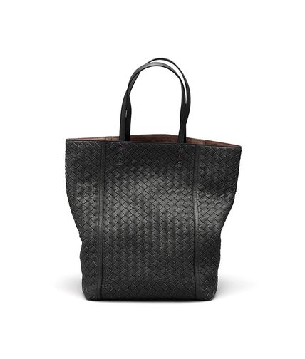 BOTTEGA VENETA - Tote Bag aus Nappaleder Intrecciato Nero