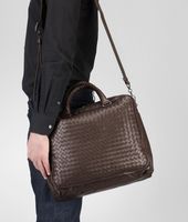 Bottega Veneta® Edoardo Intrecciato Light Calf Informale Bag Bottega Veneta® Edoardo Intrecciato Light Calf Informale Bag