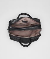 Bottega Veneta® Nero Intrecciato Light Calf Informale Bag Bottega Veneta® Nero Intrecciato Light Calf Informale Bag