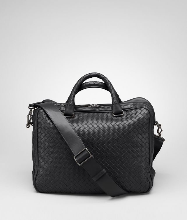 BOTTEGA VENETA Nero Intrecciato Light Calf Informale Bag Tote Bag U fp