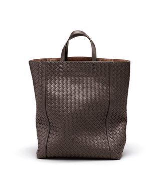 BOTTEGA VENETA - Ebano Intrecciato VN Tote
