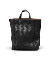Bottega Veneta® Tote Bag aus VN-Leder Intrecciato Nero Bottega Veneta® Tote Bag aus VN-Leder Intrecciato Nero