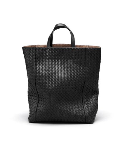 BOTTEGA VENETA - Tote Bag aus VN-Leder Intrecciato Nero