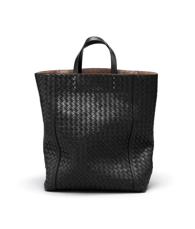 BOTTEGA VENETA TOTE BAG AUS INTRECCIATO VN IN NERO Shopper D fp