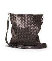 Bottega Veneta® Ebano Intrecciato VN Cross Body Bag Bottega Veneta® Ebano Intrecciato VN Cross Body Bag