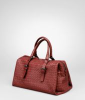Bottega Veneta® Tasche aus leichtem Kalbsleder Intrecciato Brique Bottega Veneta® Tasche aus leichtem Kalbsleder Intrecciato Brique