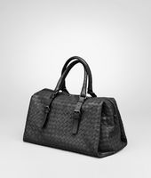 Bottega Veneta® Nero Intrecciato Light Calf Bag Bottega Veneta® Nero Intrecciato Light Calf Bag