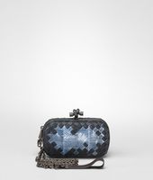 Bottega Veneta® Intreccio Metal Stripes Ayers Knot Bottega Veneta® Intreccio Metal Stripes Ayers Knot