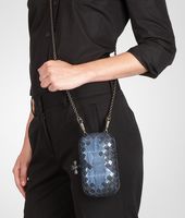 Bottega Veneta® Krim Intreccio Metal Stripes Ayers Knot Bottega Veneta® Krim Intreccio Metal Stripes Ayers Knot